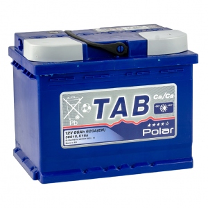 TAB Polar Blue 66 Ah/12V Euro (0)